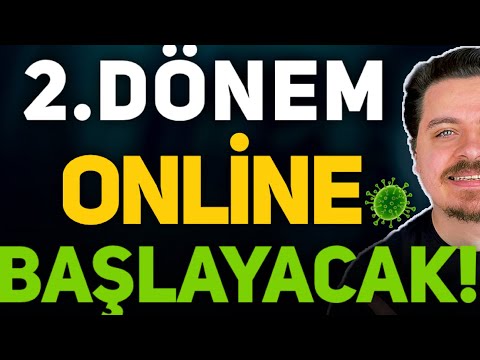 2.DÖNEM İÇİN ONLİNE KARARI! #okullar UZAKTAN EĞİTİM! #okullarkapanacakmı #üniversite #üniversiteler