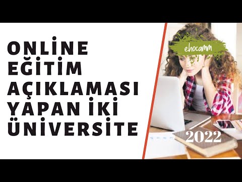 2 ÜNİVERSİTE DAHA ONLİNE SINAV DUYURUSU YAPTI 2022 ONLİNE SINAV DUYURUSU YAPAN ÜNİVERSİTELER #yök