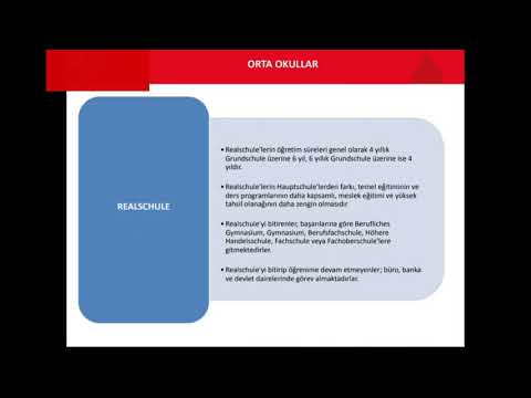 ALMANYA EĞİTİM SİSTEMİ – KISA BİLGİLER