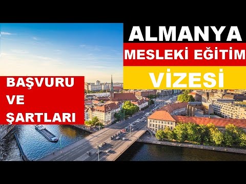 Almanya Mesleki Eğitim Vizesi
