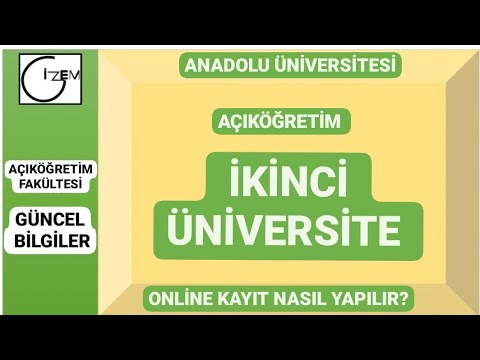 AÖF İKİNCİ ÜNİVERSİTE KAYDI NASIL YAPILIR? ONLİNE KAYIT 2022