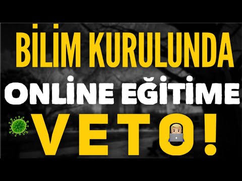 BİLİM KURULUNDA ONLİNE EĞİTİM HAKKINDA NET GÖRÜŞ! #üniversite #okullar #üniversiteler
