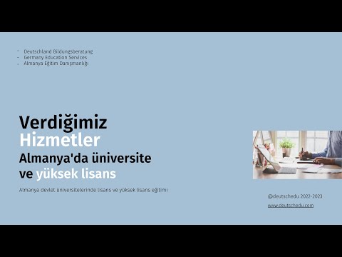 DEDU-Verdiğimiz Hizmetler 2022-2023-Almanya Eğitim Danışmanlığı