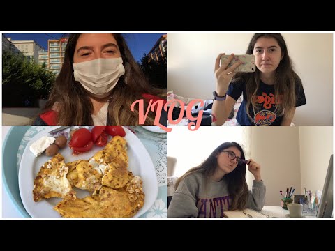İLK VLOG | ONLİNE ÜNİVERSİTE | iyi gelen sabah yürüyüşü 🚶🏻♀️,online dersler📚💻…