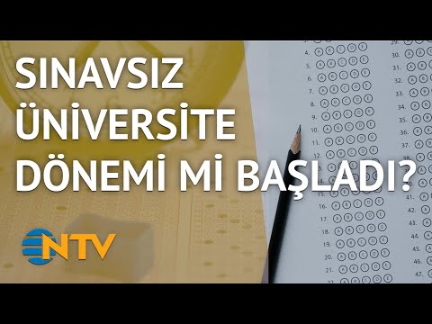 @NTV Üniversite sınavında baraj kaldırıldı