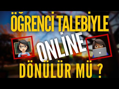 OKULLAR / ÜNİVERSİTELER ÖĞRENCİ TALEBİ İLE ONLİNE YADA YÜZ YÜZEYE DÖNER Mİ ? #üniversite