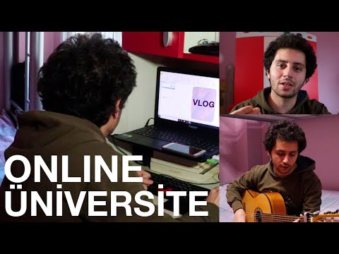 Online Eğitim Döneminde Bir Günüm / Online Üniversite Vlog / Evde Neler Yapıyorum?