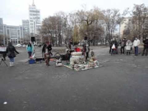 Outside Karazin University