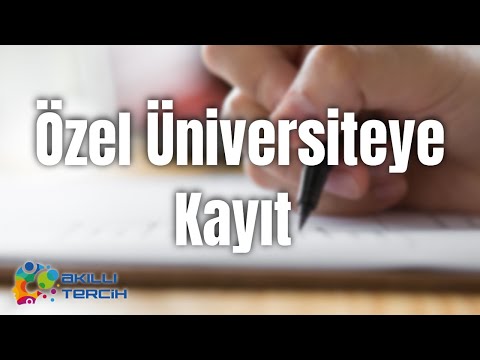 Özel Üniversiteye Kayıt Nasıl Yapılır, Yurtdışı Üniversite Denkliği Bu Videoda!