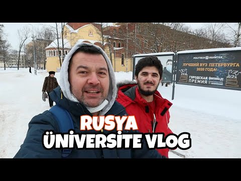RUSYA ÜNİVERSİTE VLOG | ST PETERSBURG POLİTEKNİK