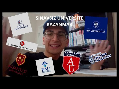 SINAVSIZ ÜNİVERSİTE KAZANMAK – ÜNİVERSİTE BURSLULUK PROGRAMLARI