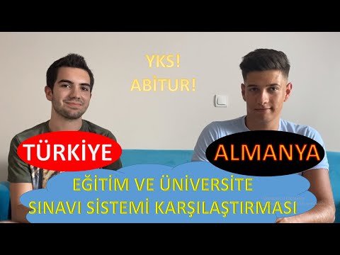 Türkiye ve Almanya! Eğitim ve Üniversite Sınavı Sistemi Karşılaştırmalı Anlatımı!
