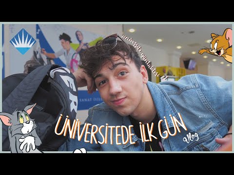 ÜNİVERSİTENİN İLK GÜNÜ!! | ONLİNE İNGİLİZCE HAZIRLIK | üniversite günlükleri#1