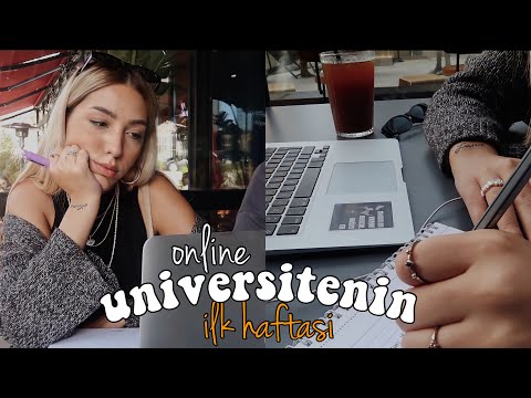 ÜNİVERSİTENİN İLK HAFTASI ! Online Üniversite Vlog, İstanbul Üniversitesi | #üniversitegünlüğüm