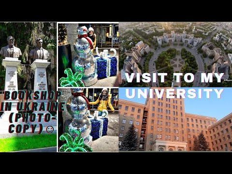 Visited my University in lockdown |Karazin University | Bookshop in Kharkiv| Derzhprom building |