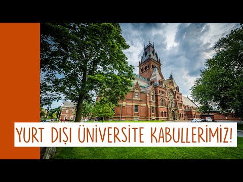 Yurt Dışı Üniversite Kabullerimiz!