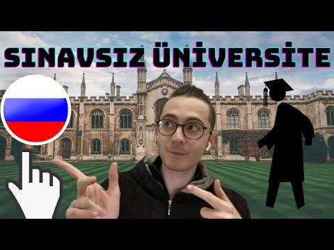 Yurtdışında Üniversite Okumak (SINAVSIZ ÜNİVERSİTE)
