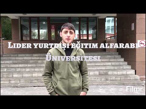 Alfarabi üniversitesi tıp dişçilik eczacılık