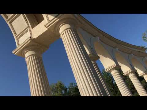 Amazingly beautiful campus of Al Farabi University in Almaty Kazakhstan