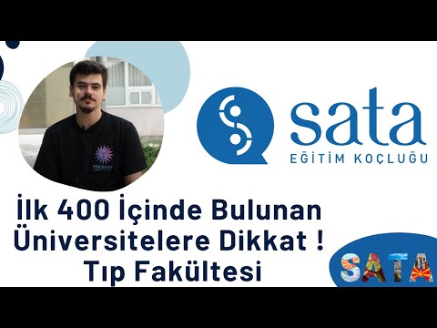 İlk 400 İçinde Bulunan Üniversitelere Dikkat ! | Tıp Fakültesi