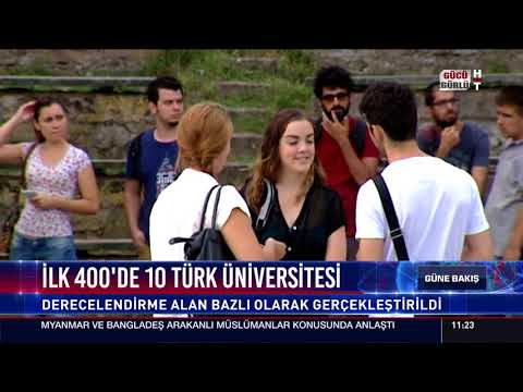 İlk 400’de 10 Türk Üniversitesi
